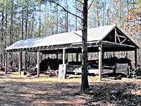 Open-Sided Pole Barn Plans