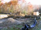 Pole Barn work ... October 2003