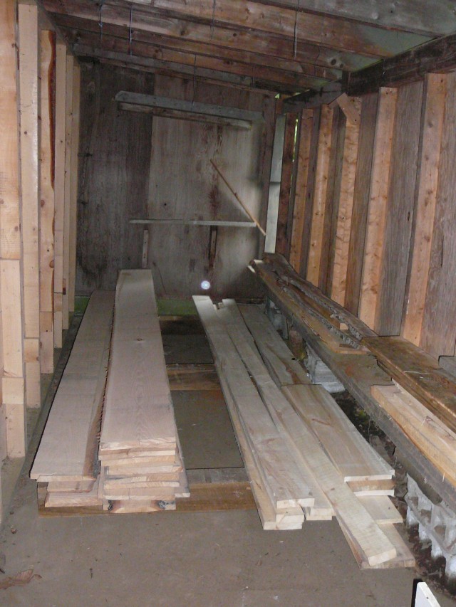 Wood in Storage