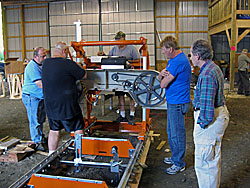 Final Assembly of the Sawmill