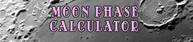 Moon Phase Page Header