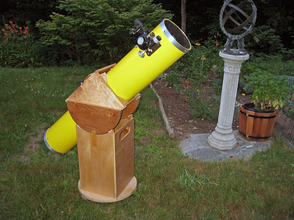 Stellafane: Build a Dobsonian Telescope Large Wooden Tube Telescope