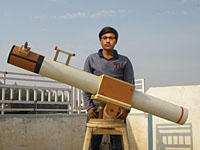 Asad and his 6" scope