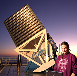 Dr. Rockosi and the SDSS Telescope