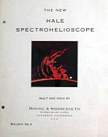 Hale Spectrohelioscope Bulliten