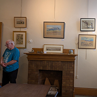Russell Porter Art Show, The Vault Art Gallery, Springfield Art and Historical Society