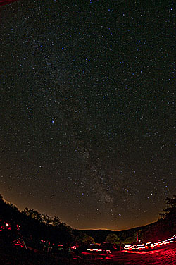 Milky Way over Stellafane