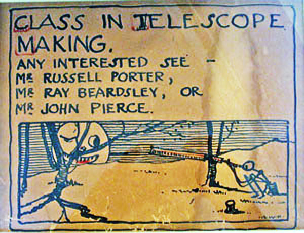 Telescope Making Advert