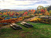 Autumn west of clubhouse