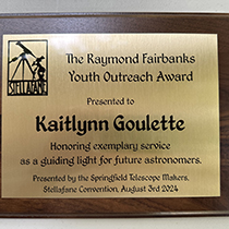 Raymond Fairbanks Youth Outreach Award