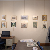 Russell Porter Art Show, The Vault Art Gallery, Springfield Art and Historical Society
