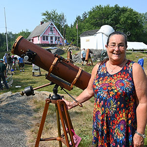 Al Nagler with 2025 Astrononomical League Award