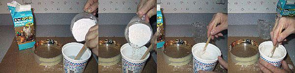 Mixing Plaster