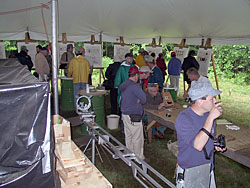 Tent testing