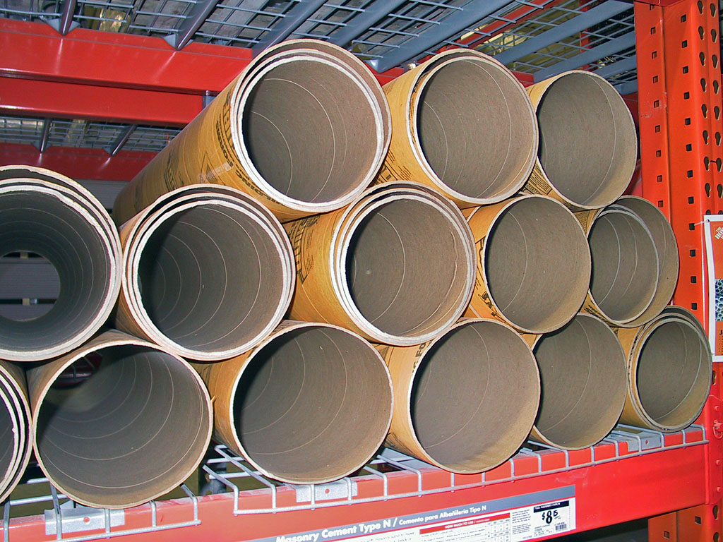 How do you use concrete forming tubes?